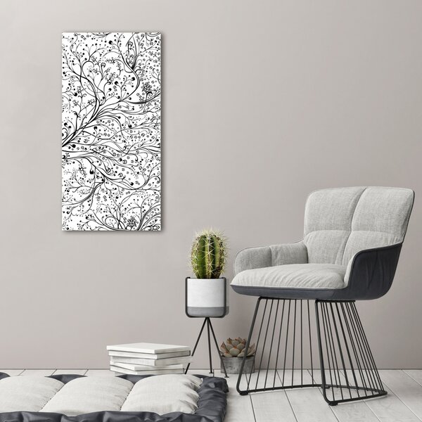 Vertikální Moderní obraz canvas na rámu Větve ocv-96641652