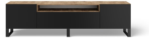 ADRK RTV stolek Femur AB 200, černá/dub artisan