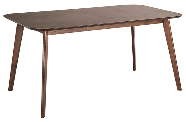 Jídelní stůl EPHRATA Tmavý mahagon 150 cm 90 cm