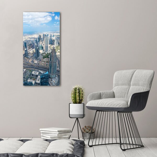 Vertikální Foto obraz canvas Mrakodrapy ocv-97042668