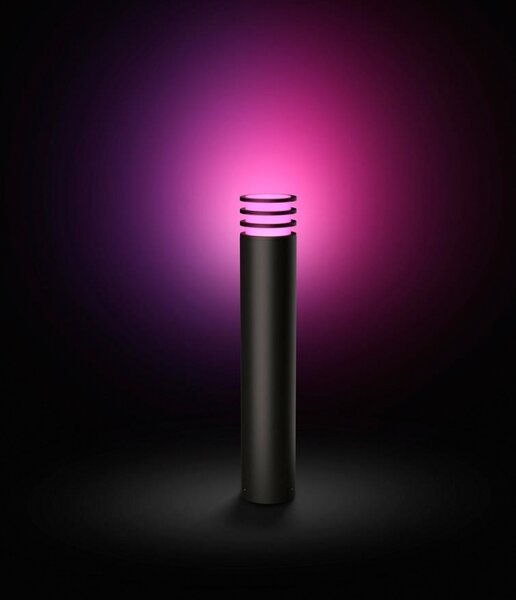 Philips - LED RGB Stmívatelná venkovní lampa Hue LUCCA 1xE27/8,1W/230V IP44