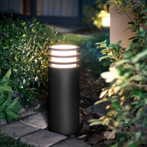 Philips - LED RGB Stmívatelná venkovní lampa Hue LUCCA 1xE27/8,1W/230V IP44