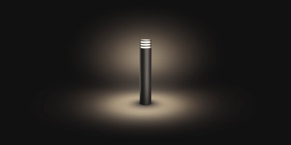 Philips - LED RGB Stmívatelná venkovní lampa Hue LUCCA 1xE27/8,1W/230V IP44