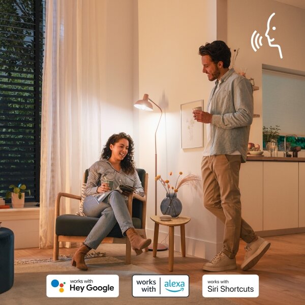 LED Stmívatelná žárovka Philips SMART P45 E14/4,9W/230V 2200-6500K