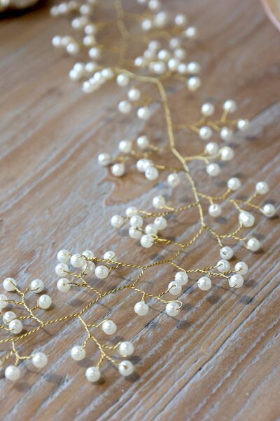 Dekorativní girlanda Pearls 100 cm
