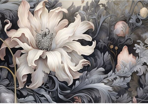 Postershop Fototapeta vliesová: Art Nature Abstract Big Flower - 208x146 cm