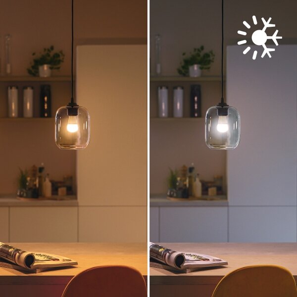 LED Stmívatelná žárovka Philips SMART P45 E14/4,9W/230V 2200-6500K