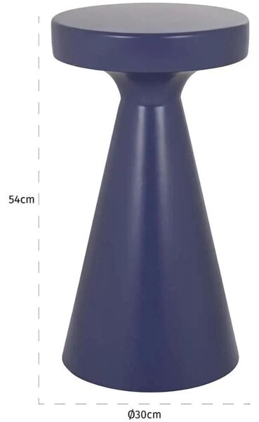 Richmond Kovový odkládací stolek Kimble 30 cm