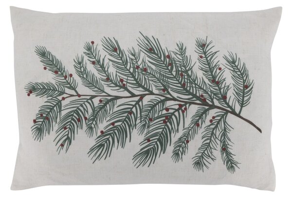 Lněný povlak na polštář Fir Branch 35 × 50 cm