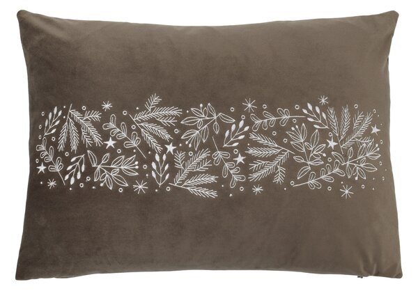 Povlak na polštář s výšivkou Branches 35 × 50 cm