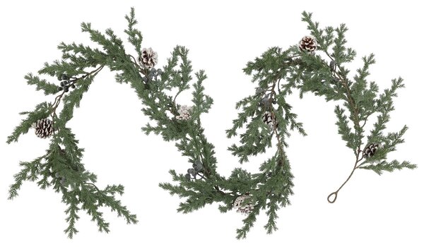 Dekorativní girlanda Pine Cones/Berries 200 cm