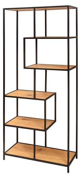 Designový regál Maille 185 x 77 cm divoký dub
