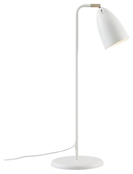 DNYMARIANNE -25% Nordlux Bílá kovová stolní lampa Nexus