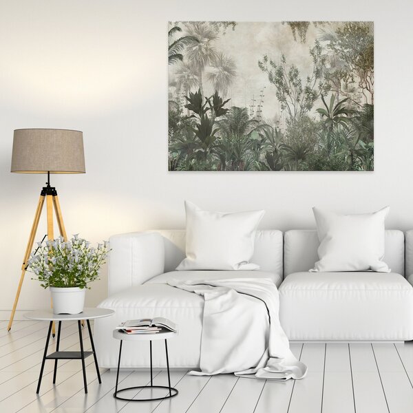 Postershop Obraz na plátně: Nature forest jungle green - 100x75 cm