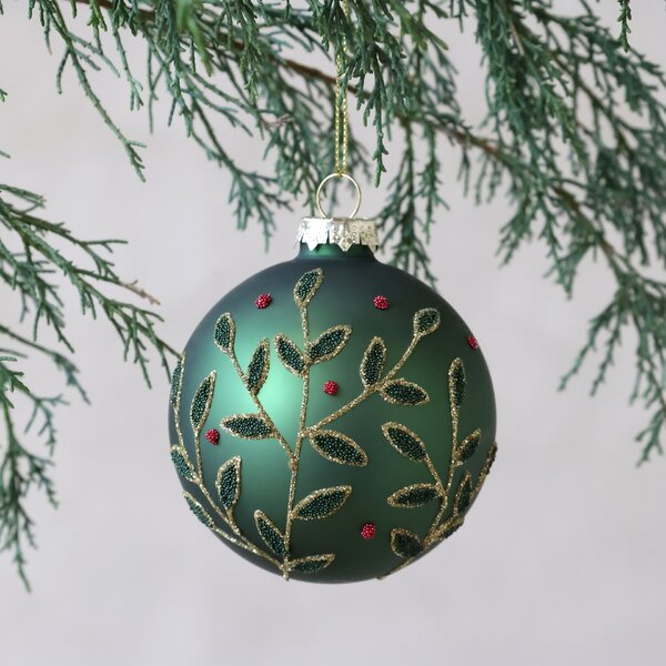 Vánoční baňka Mistletoe Moss