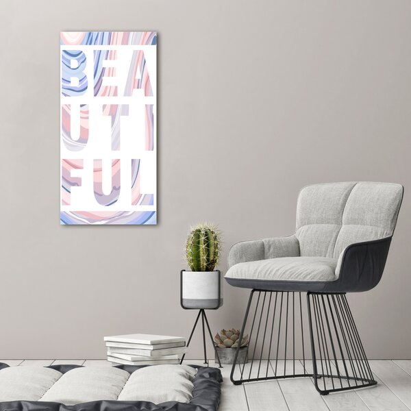 Vertikální Moderní fotoobraz canvas na rámu Hezký ocv-98856671