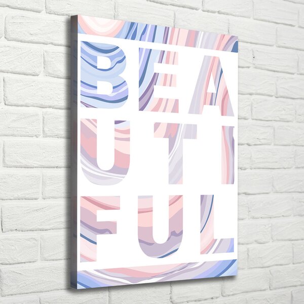 Vertikální Moderní fotoobraz canvas na rámu Hezký ocv-98856671