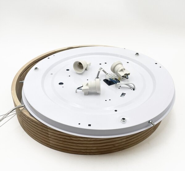 Brilagi - LED Lustr na lanku CARVALHO MODERN 3xE27/60W/230V dub pr. 47,5 cm
