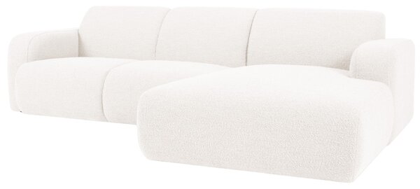 -25 % Dny MOMENTI– Windsor & Co Bouclé rohová pohovka Lola 250 cm, pravá