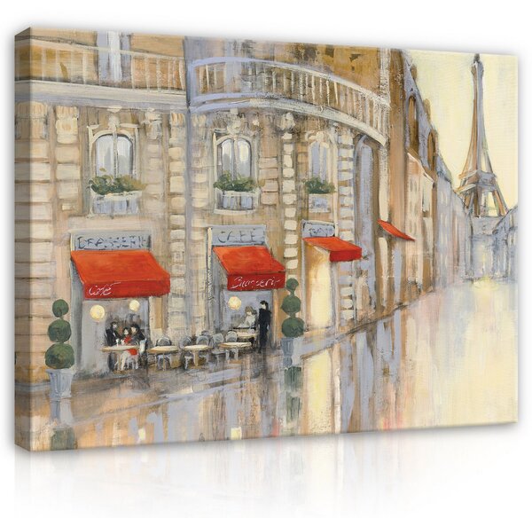 Postershop Obraz na plátně: Cities Paris View Monuments - 100x75 cm