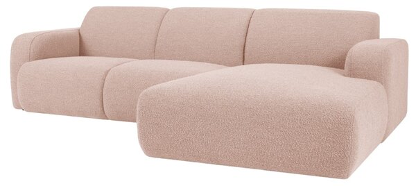 -25 % Dny MOMENTI– Windsor & Co Bouclé rohová pohovka Lola 250 cm, pravá