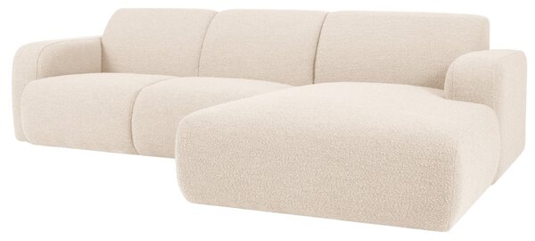 -25 % Dny MOMENTI– Windsor & Co Bouclé rohová pohovka Lola 250 cm, pravá