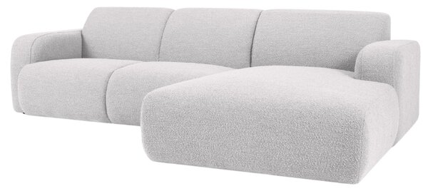 Windsor & Co Bouclé rohová pohovka Lola 250 cm, pravá