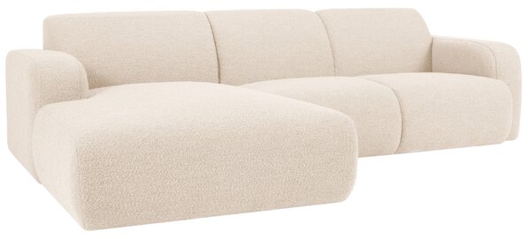 -25 % Dny MOMENTI– Windsor & Co Bouclé rohová pohovka Lola 250 cm, levá