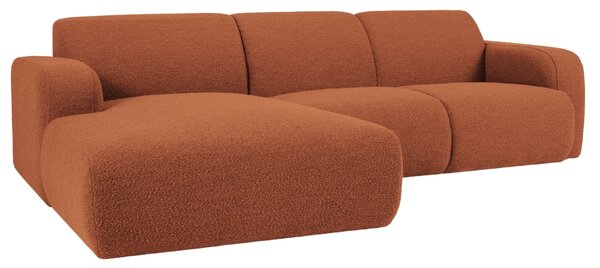 -25 % Dny MOMENTI– Windsor & Co Bouclé rohová pohovka Lola 250 cm, levá