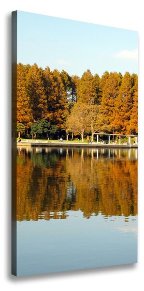 Vertikální Foto obraz na plátně Podzimní park ocv-99522421