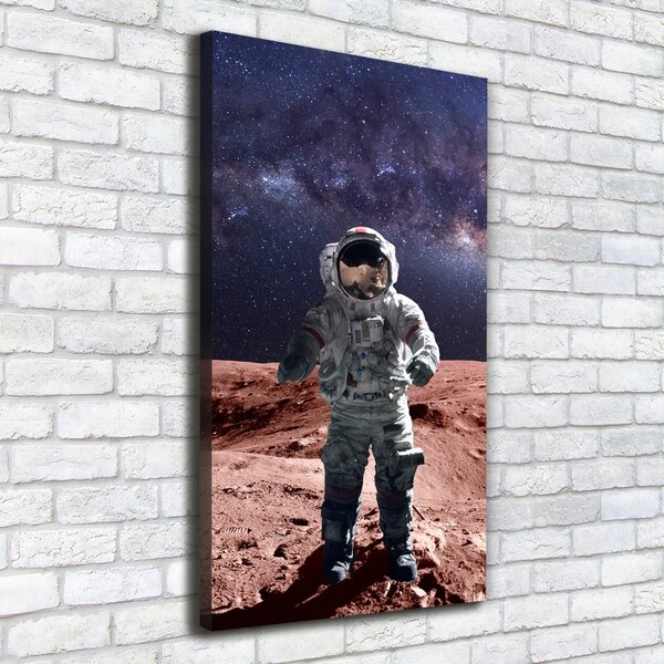 Vertikální Vertikální Foto obraz na plátně do obýváku Astronauta ocv-99633895