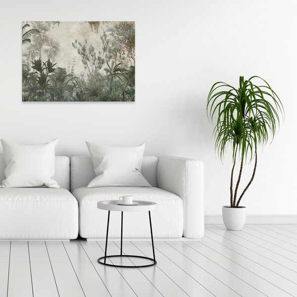 Postershop Obraz na plátně: Nature forest jungle green - 80x60 cm