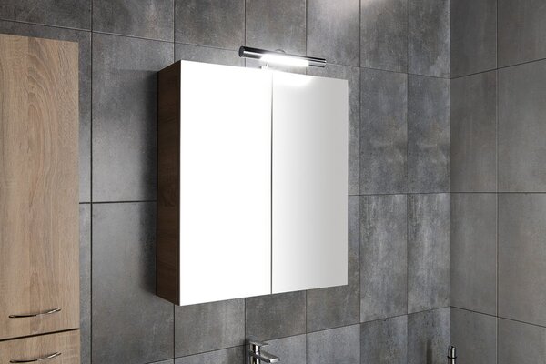 Aqualine Aqualine, ANDREA LED nástěnné svítidlo 5W,, 284mm, 230V, chrom, E26716CI