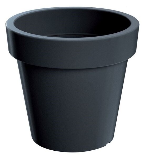 Květináč LEXO ROUND antracit 60 cm