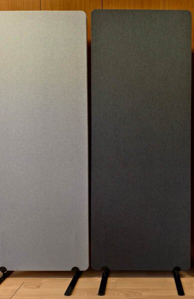 Bilnora čalouněný dělicí paraván 160×60×2,5 cm, Dark Grey