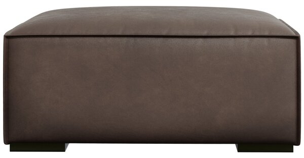 -25 % Dny MOMENTI– Windsor & Co Kožená podnožka Madame 100 x 100 cm