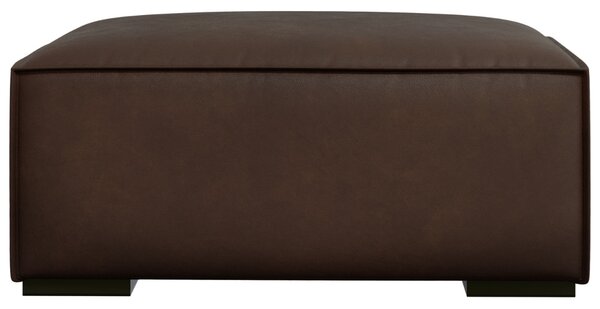 -25 % Dny MOMENTI– Windsor & Co Kožená podnožka Madame 100 x 100 cm