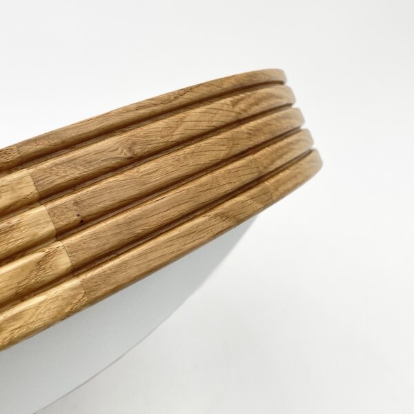 Brilagi - LED Stropní svít. CARVALHO MODERN SLIM 2xE27/60W/230V pr. 37,5 cm dub