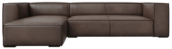 -25 % Dny MOMENTI– Windsor & Co Kožená rohová pohovka Madame 290 cm, levá