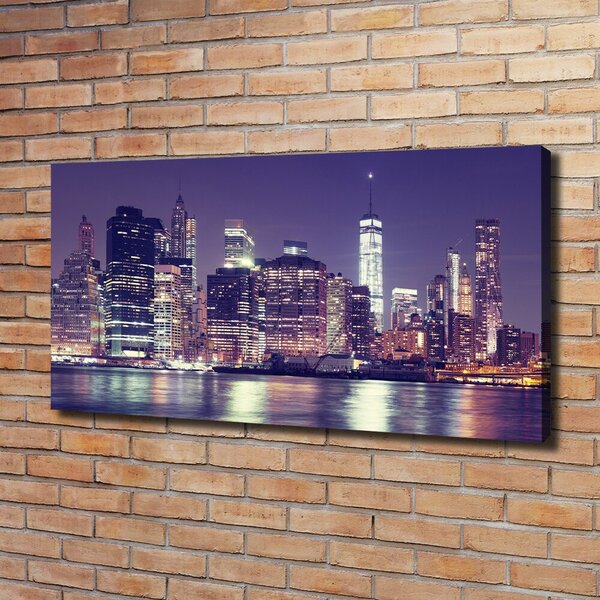 Foto obraz canvas New York noc oc-100962649