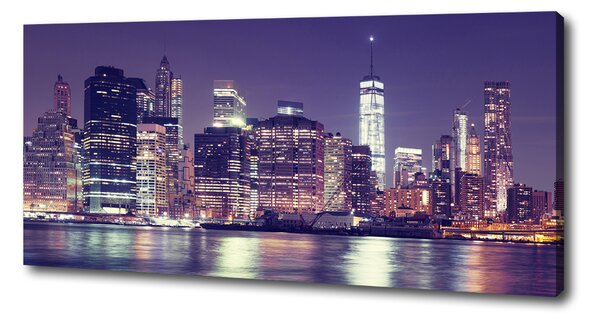 Foto obraz canvas New York noc oc-100962649