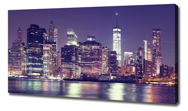 Foto obraz canvas New York noc oc-100962649