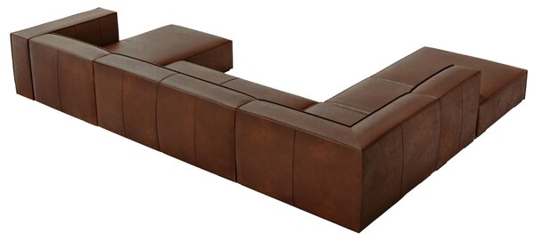 -25 % Dny MOMENTI– Windsor & Co Kožená rohová pohovka Madame 365 cm, levá