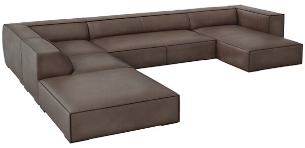-25 % Dny MOMENTI– Windsor & Co Kožená rohová pohovka Madame 365 cm, levá