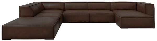 -25 % Dny MOMENTI– Windsor & Co Kožená rohová pohovka Madame 365 cm, levá