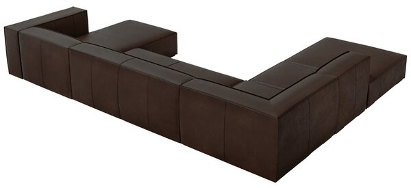 -25 % Dny MOMENTI– Windsor & Co Kožená rohová pohovka Madame 365 cm, levá
