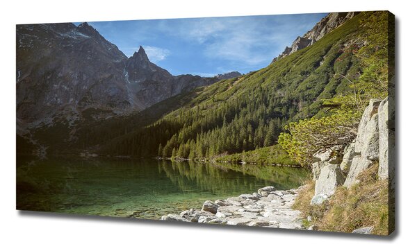 Foto obraz na plátně Mořské oko Tatry oc-101363680
