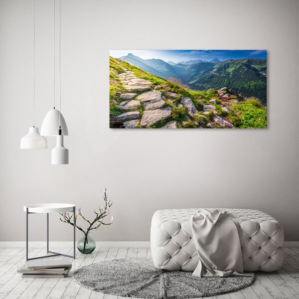 Foto obraz canvas Východ slunde Tatry oc-101364887