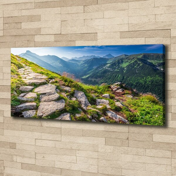 Foto obraz canvas Východ slunde Tatry oc-101364887