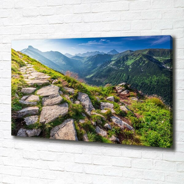 Foto obraz canvas Východ slunde Tatry oc-101364887